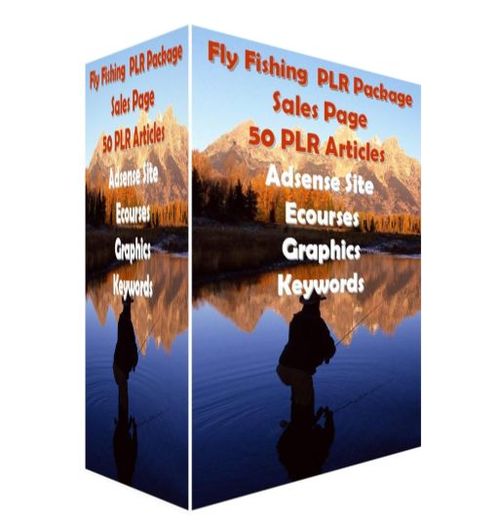 Product picture PLR Fly Fishing Packages - PLR Sales Page, eCourses, 50 PLR 